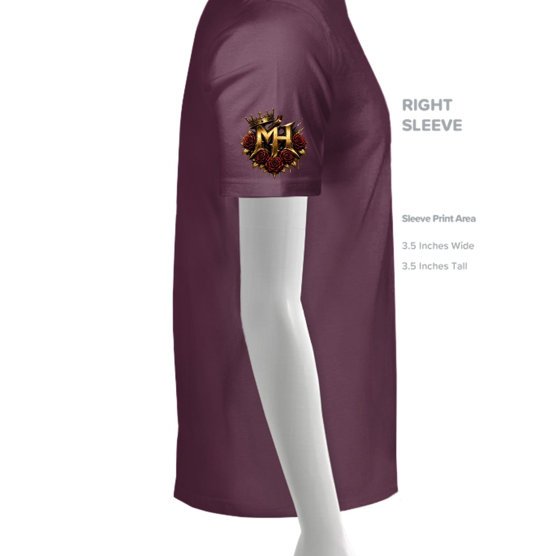 Maroon - 3000 - SLEEVE_RIGHT